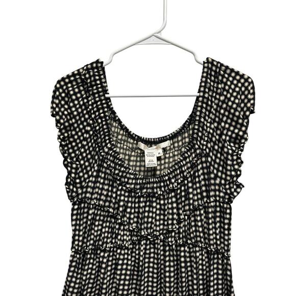 Studio M Ruffle Dot Print Babydoll Dress – Indie Retro Soft Grunge M - Picture 2 of 10